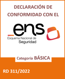 Distintivo Esquema Nacional de Seguridad - ENS - Categoría Básica