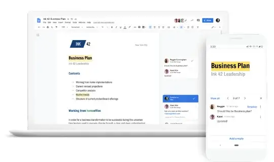 documentos google workspace nubens